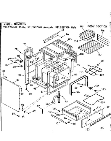 Body section