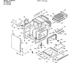 Kenmore 9119237660 body section diagram