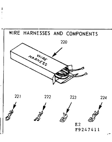 Wire harnesses and components