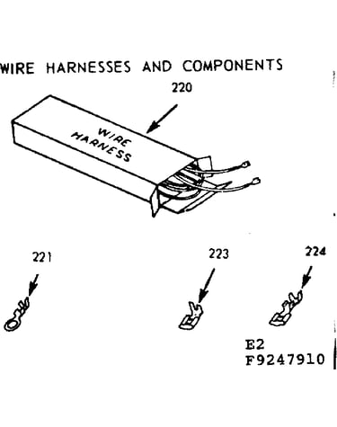 Wire harnesses and components