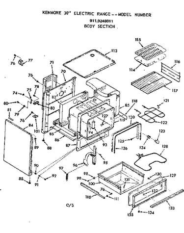Body section