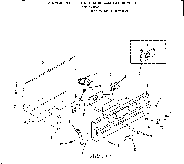 BACKGUARD SECTION