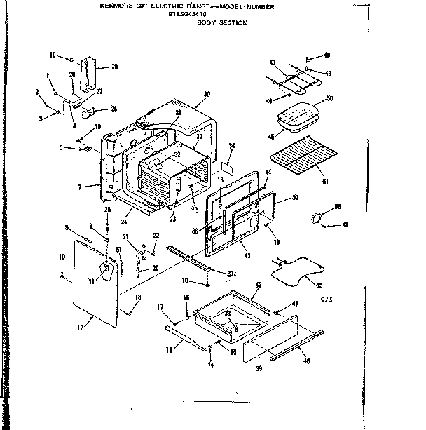 Body section