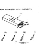 Wire harness and components