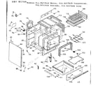 Kenmore 9119257620 body section diagram