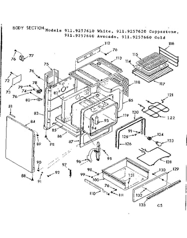 Body section