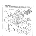 Kenmore 9119267421 body section diagram