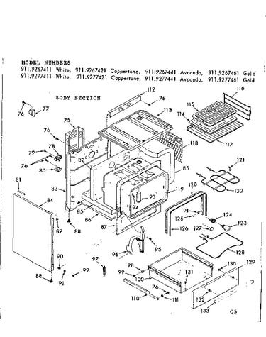 Body section