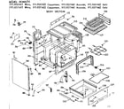 Kenmore 9119267412 body section diagram