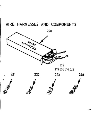 Wire harnesses and components