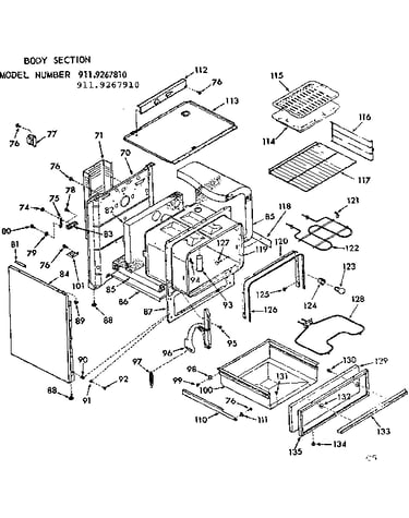 Body section