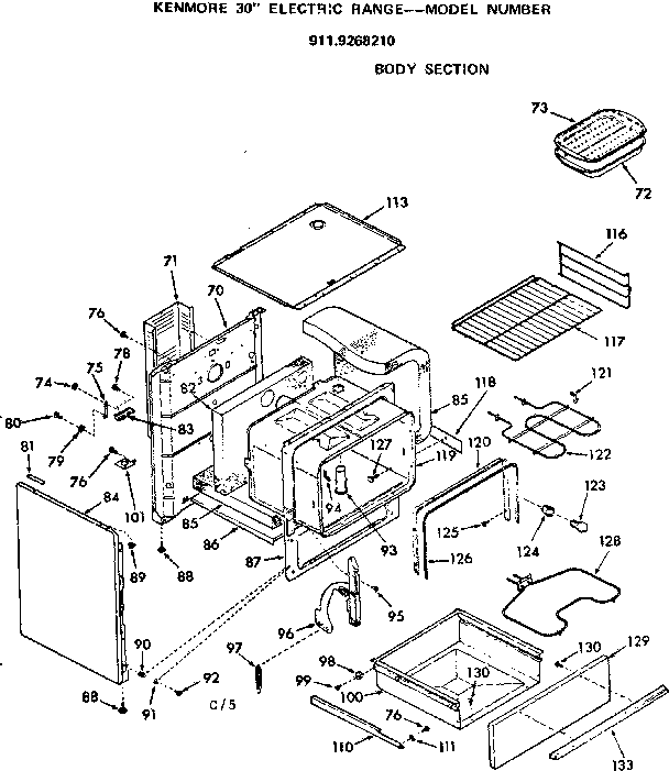 Body section