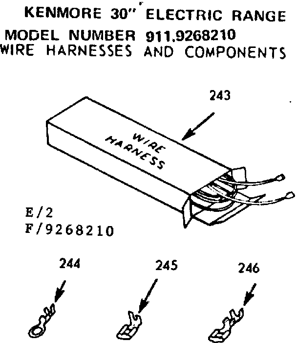 Wire harnesses and components