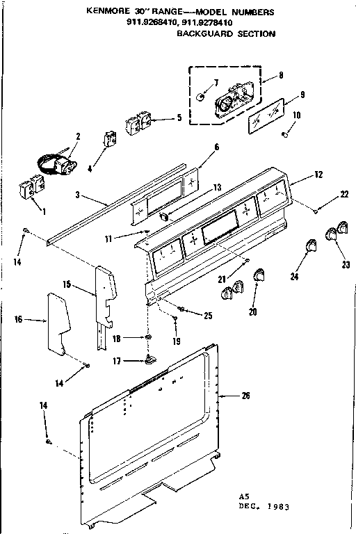 BACKGUARD SECTION