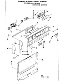 Backguard section