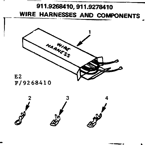 WIRE HARNESSES AND COMPONENTS