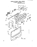 Backguard section