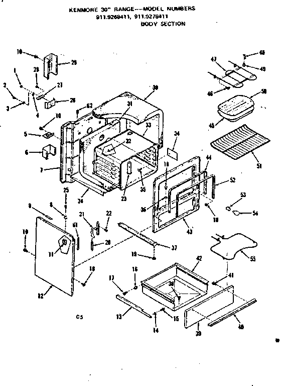 Body section