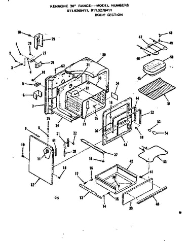 Body section