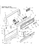 Backguard section