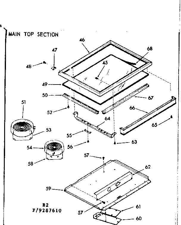 Main top section