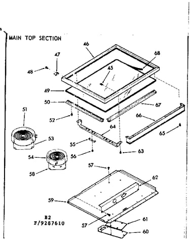 Main top section