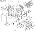 Kenmore 9119287611 body section diagram