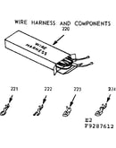 Wire harness and components