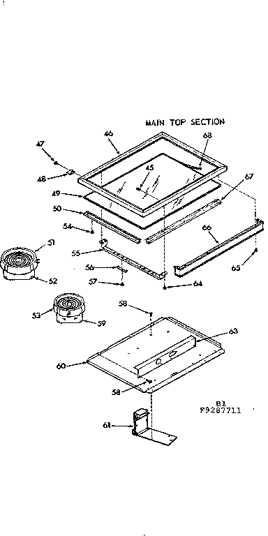 Main top section
