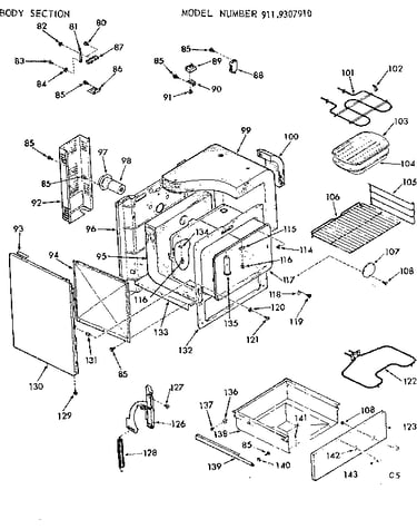 Body section