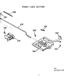 Power lock section
