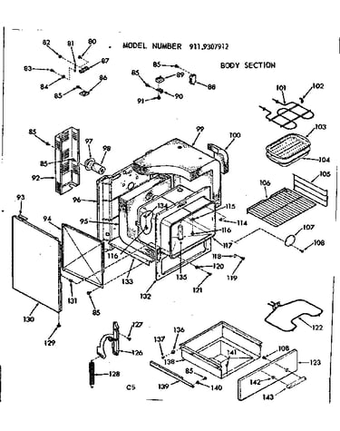 Body section