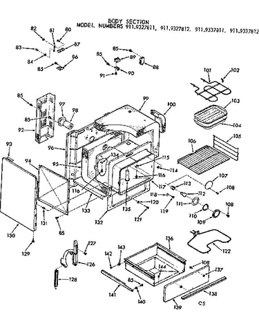 Body section
