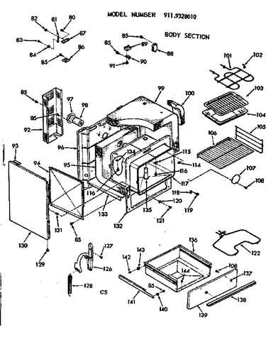 Body section