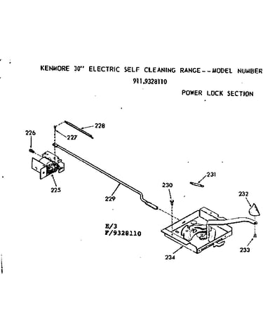 Power lock section
