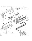 Backguard section