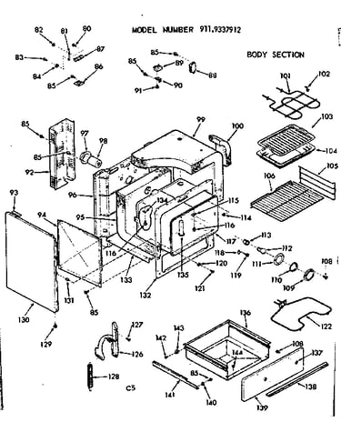 Body section