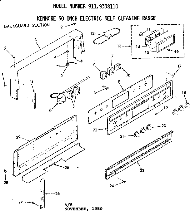 BACKGUARD SECTION