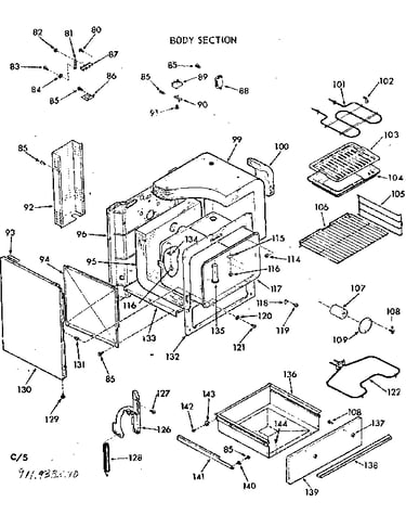 Body section