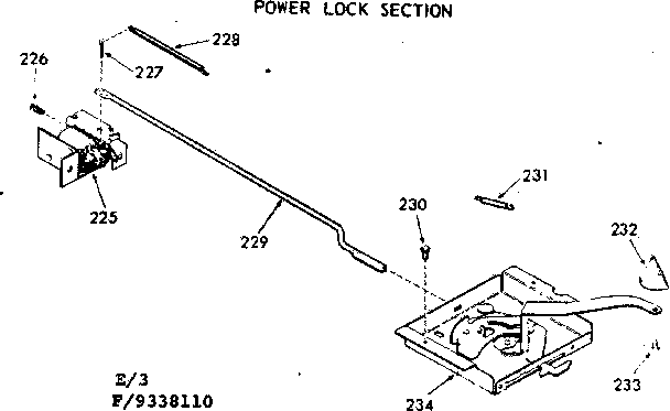 POWER LOCK SECTION