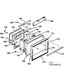Oven doorsection