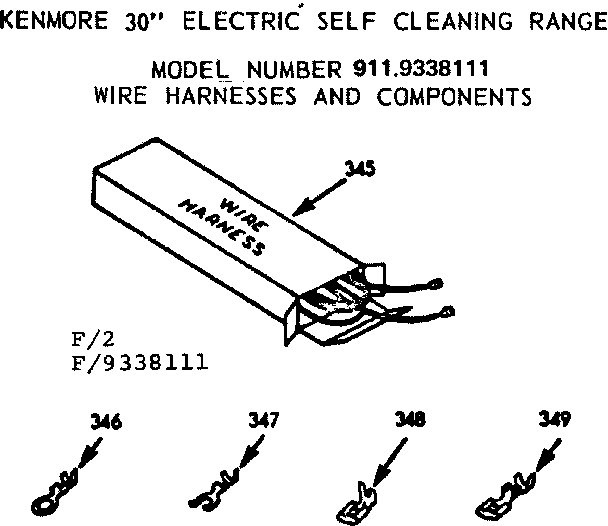 Wire harness and components