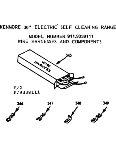 Wire harness and components