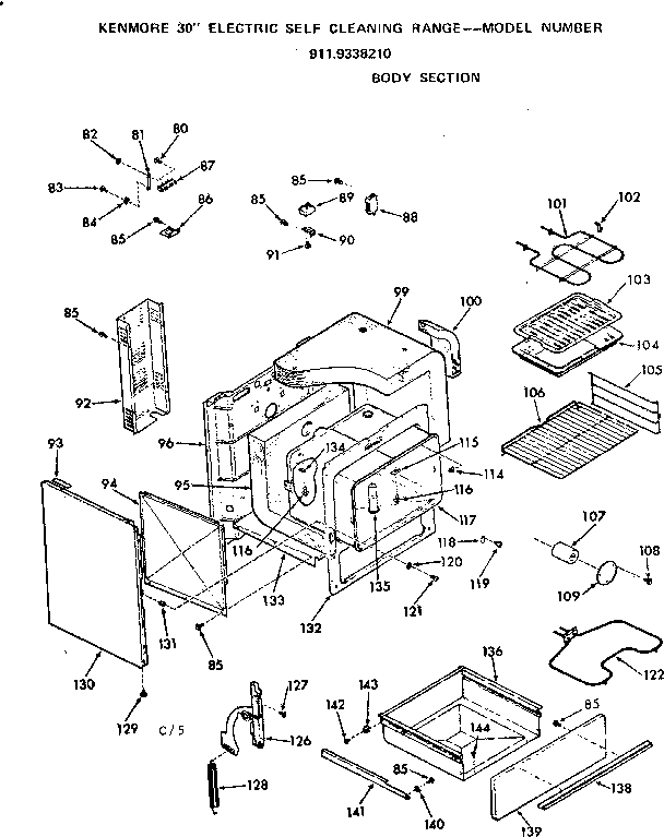 Body section