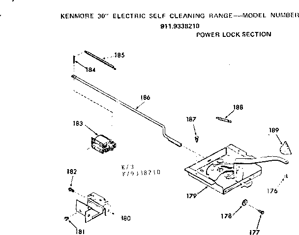 Power lock section