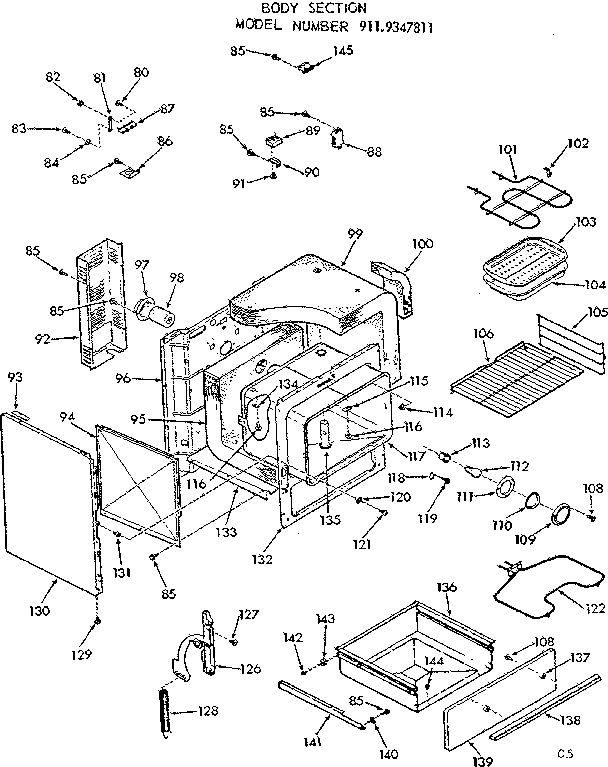 Body section