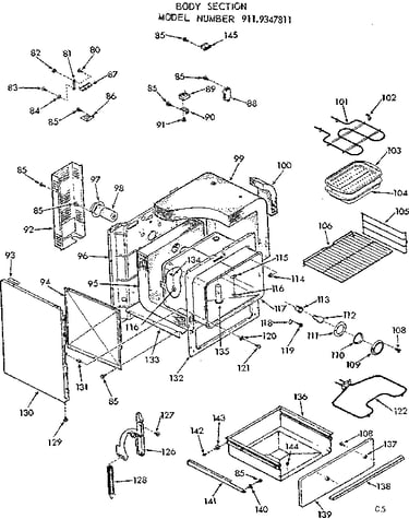 Body section