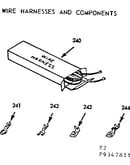 Wire harness and components
