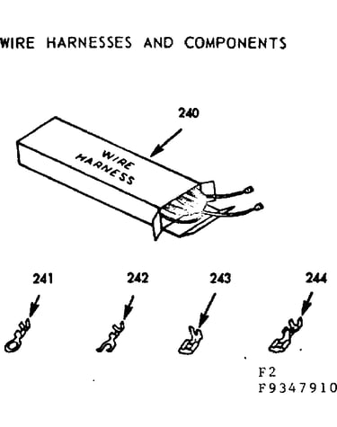 Wire harnesses and components