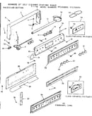 Backguard section